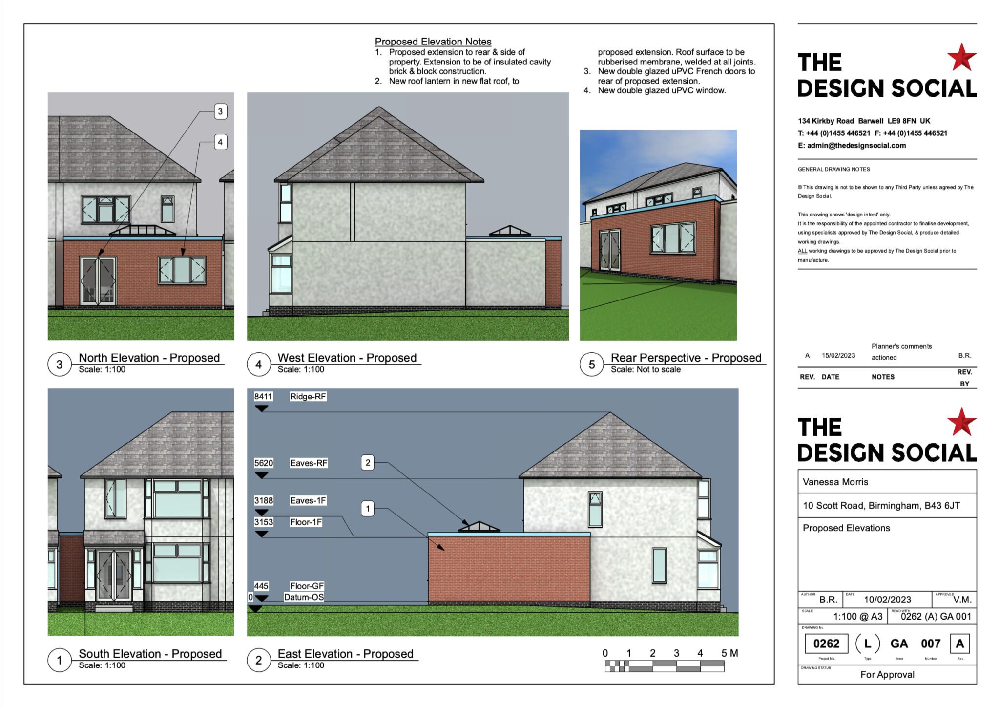 Vanessa Morris – Demolition of Conservatory & Construction of Side & Rear Extension – Birmingham – Review